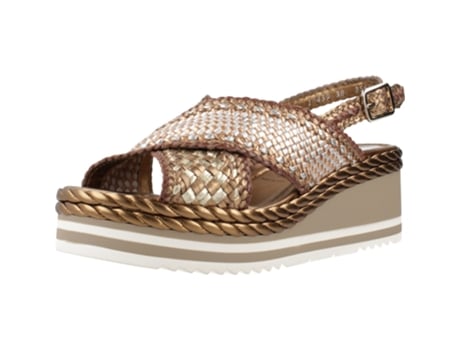 Sapatos de Mulher PONS QUINTANA Padova Tecido Dourado (36)