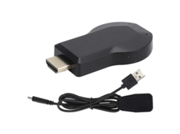 Receiver De Display Wifi Com Espelhamento De Tela E Alta Definição 1080p