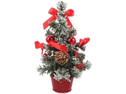 Mini Árvores Para Quarto, Mini Enfeite De Natal Vermelho Para Decoração De Festa, 30,00 X 30,00 X 15,00 Cm, 1 Peça Olysi Shop