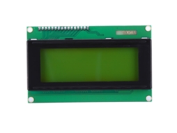 Placa Controladora Lcd com Interface Serial, Luz de Fundo Amarela, Visão Ampla para Módulo R3 Iic/i2c 2004
