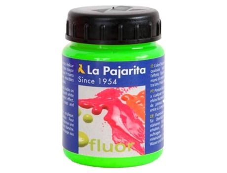 Pintura Latex La Pajarita F-06 Verde Cesped 75ml