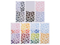 7 Folhas de Adesivos para Scrapbooking ALLINLESS