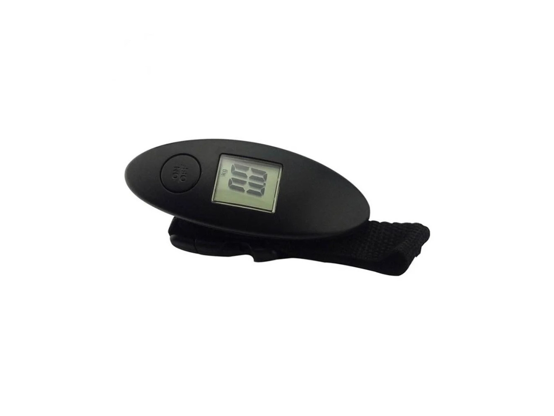 Balança Digital Portátil Para Bagagem, Capacidade 50 Kg, Modelo Ns-26, Cor Preto, Formato Compacto Para Férias E Deslocações