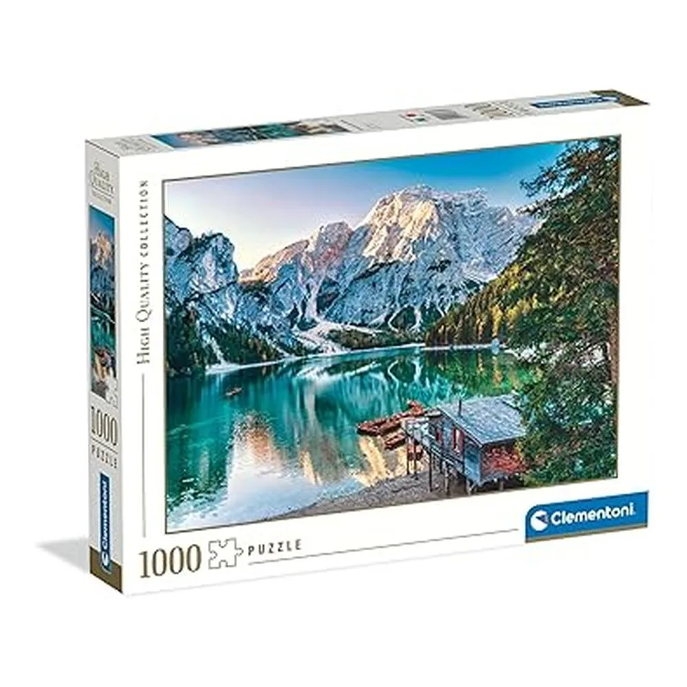 Clementoni Puzzle Adulto 1000 Piezas Collection Emerald Lake Braies 39887.4 Clementonip25