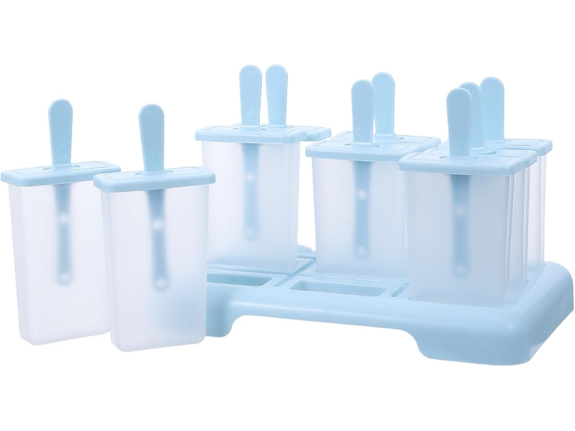 Molde De Plástico Para Picolé Collbath, Para Várias Unidades