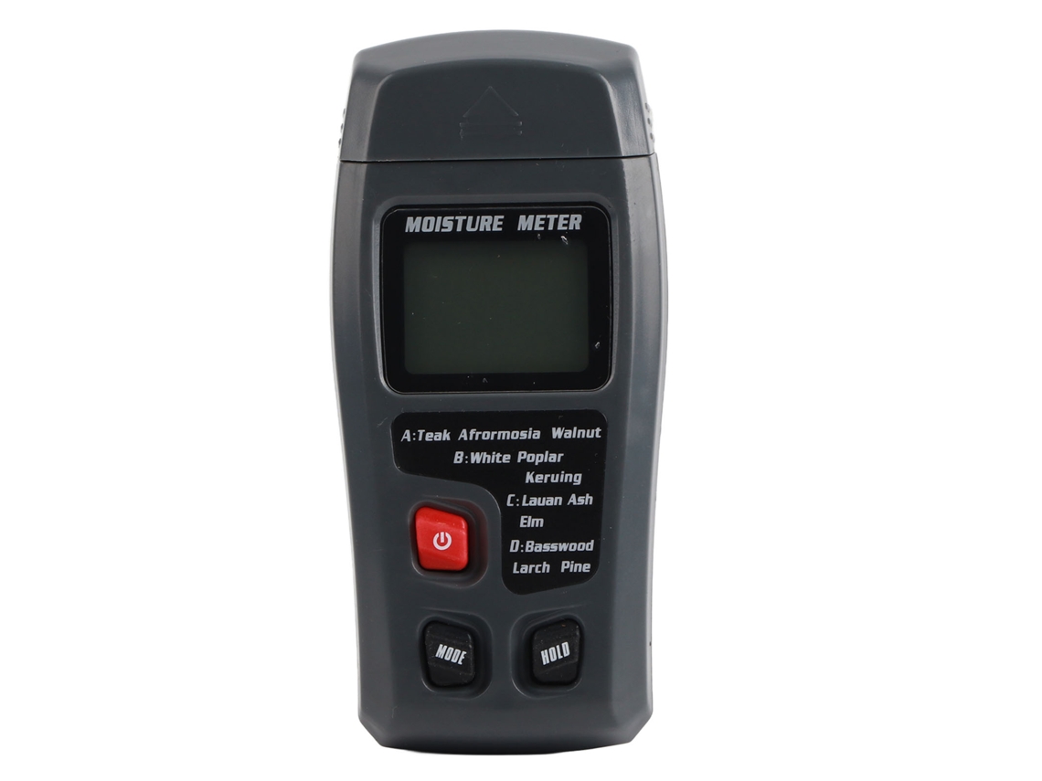 Medidor Digital de Umidade Madeira LCD Detector Umidade Primerox