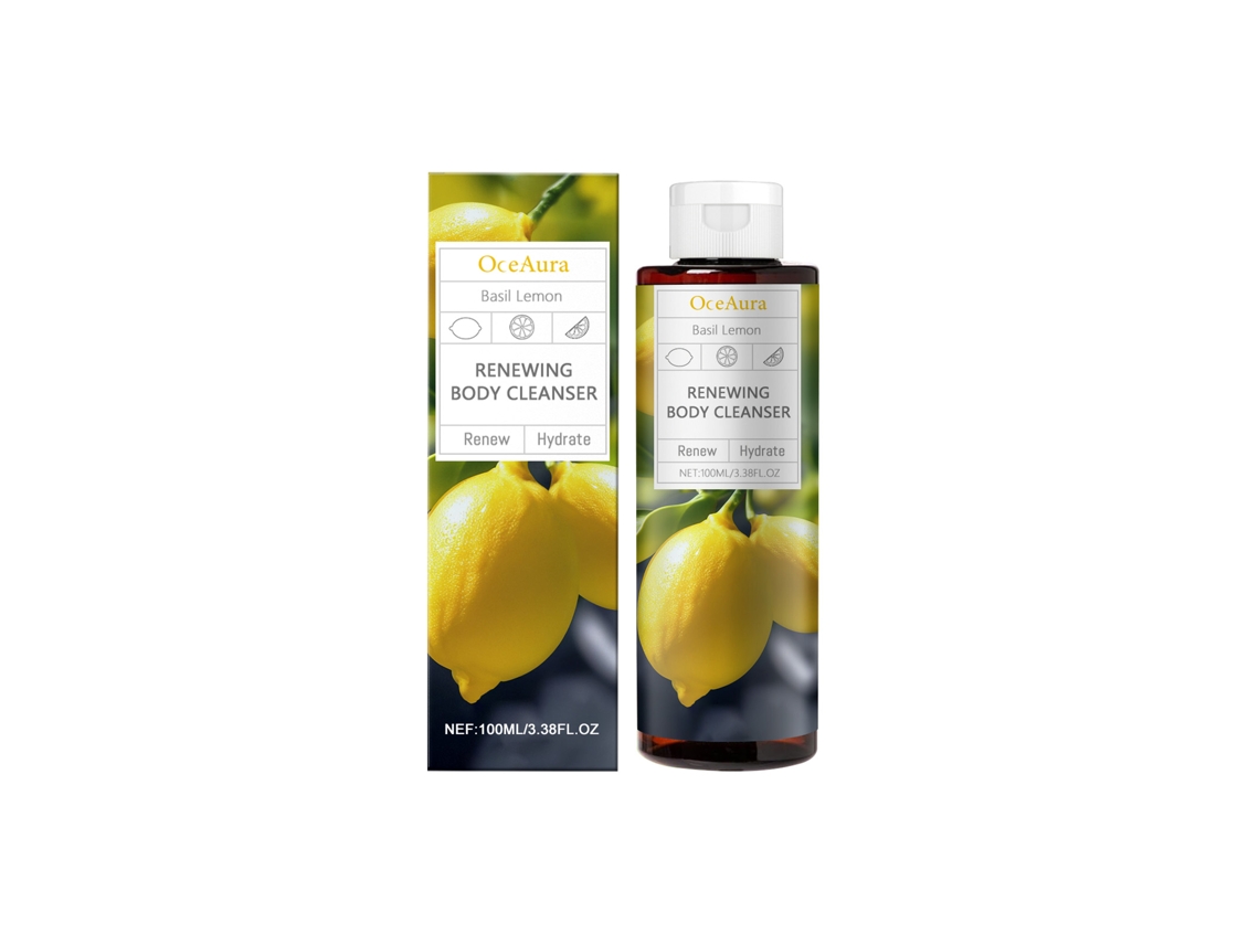 Gel De Banho Manjericão E Limão