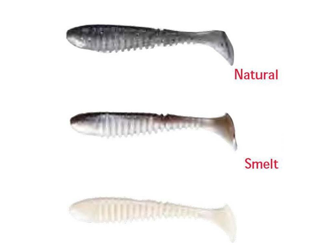 Berkley Flex Rib Shad 100 Mm 50 Pcs