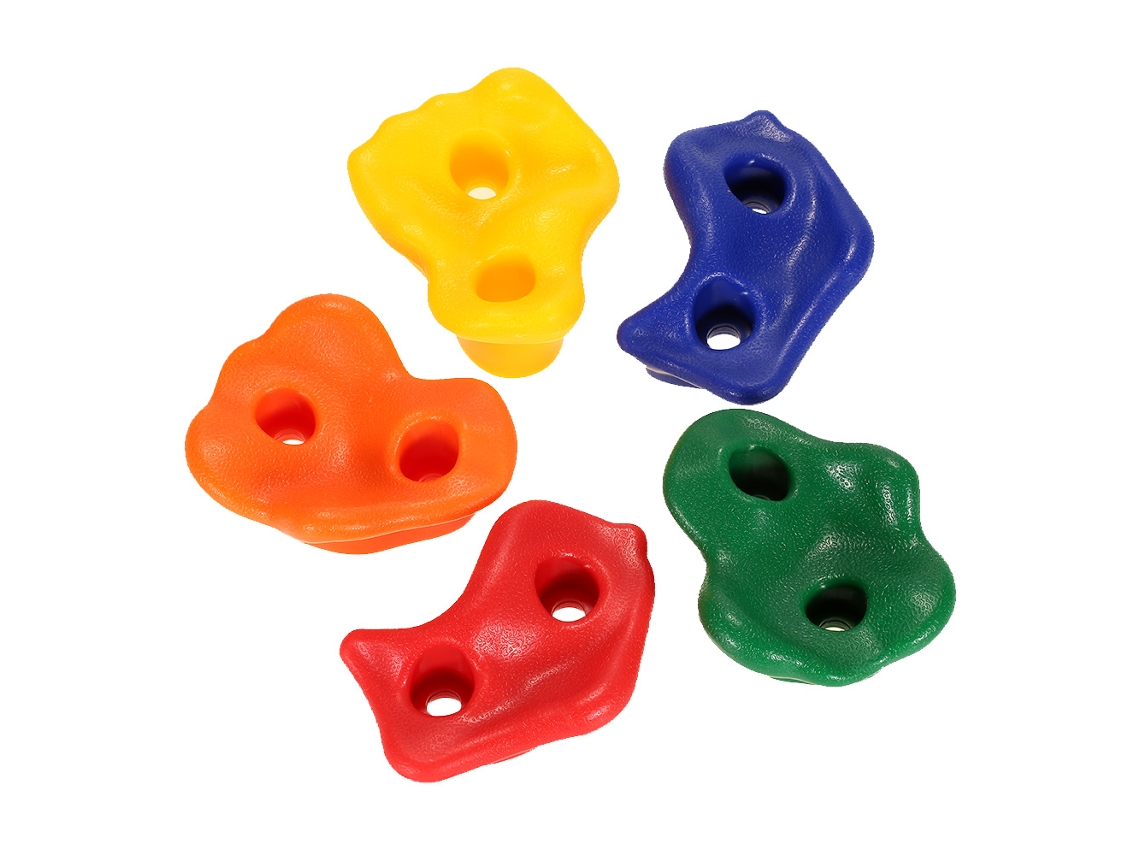 Kit De 10 Rochas De Escalada Com Acessórios Para Parede Jardim Brinquedos Para Crianças Com Parafusos De Montagem