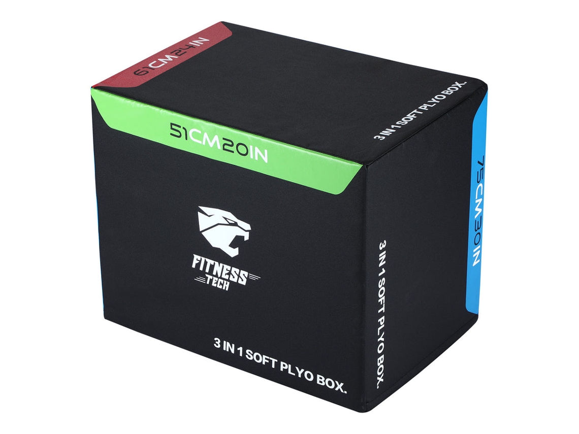 Caixa Pliométrica de Espuma 516175Cm FITNESS TECH