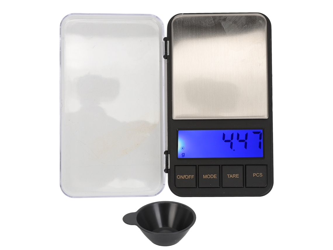 Balanza De Bolsillo Digital 500g/0.01g Pantalla Lcd Iluminada Para Joyería Precisa