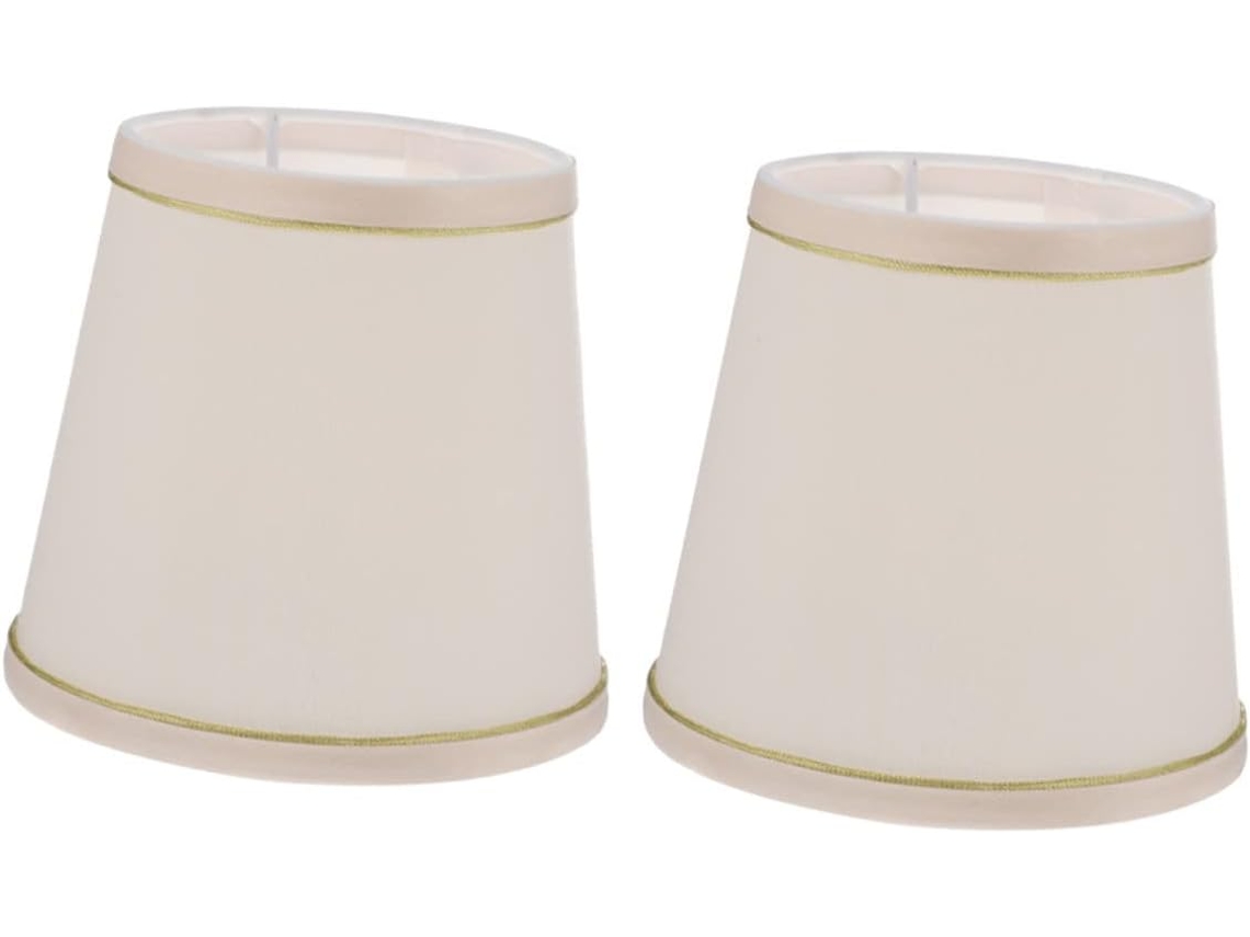 Conjunto de 2 Peças de Protetores de Tecido Práticos para Lâmpadas e Difusores, Proporcionando uma Luz Suave e Agradável. SFUSHOS