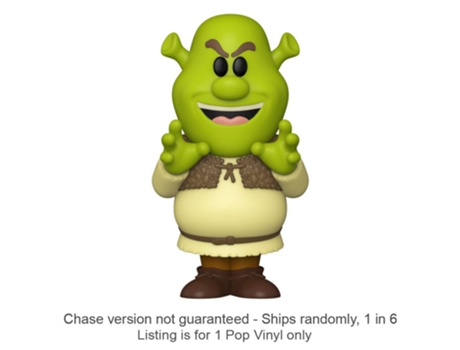 Figura Funko SHREK Dreamworks 30º Aniversário Us Vinil Soda Chase Enviada 1 em 6