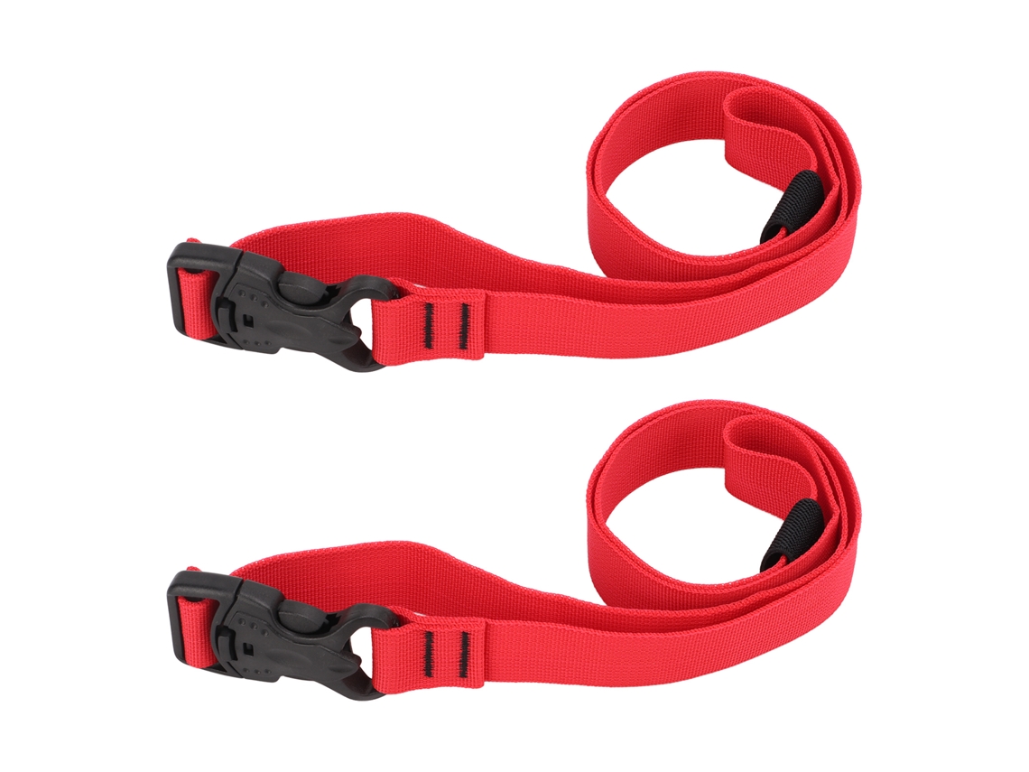 Lurelia Cinta Bagagem, Ajustável, Fivela Segura, Conjunto 2 Peças, 1m
