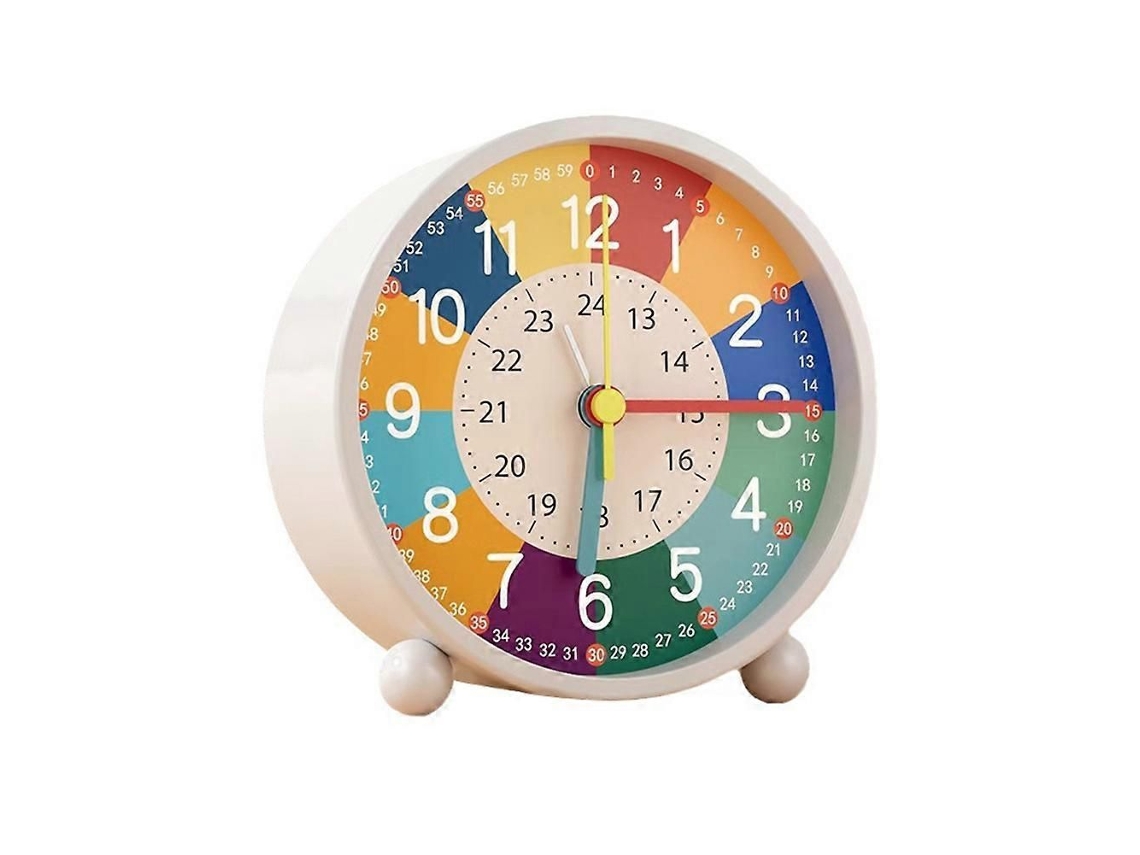 Despertador Infantil Silencioso, De Mesa Com Usb, Sem Tique-taque, Ideal Para A Educação Me Ninos E Meninas.