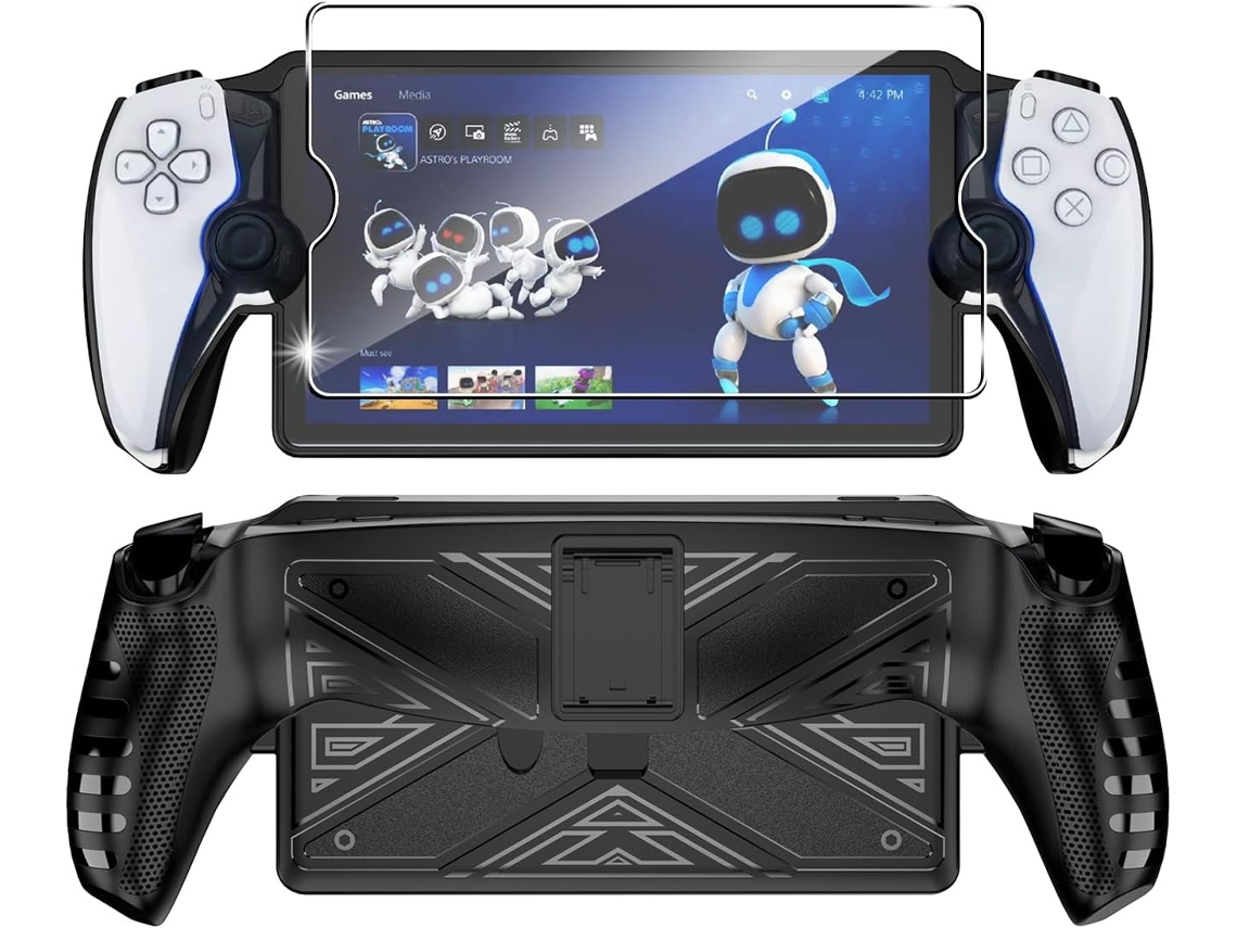 Capa De Tpu Para Playstation Portal Digitallab Preto