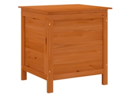 Garden Storage Box, Garden Storage Boxes Vidaxl Marrom Madeira Processada (50 X 49 X 56.5 Cm)