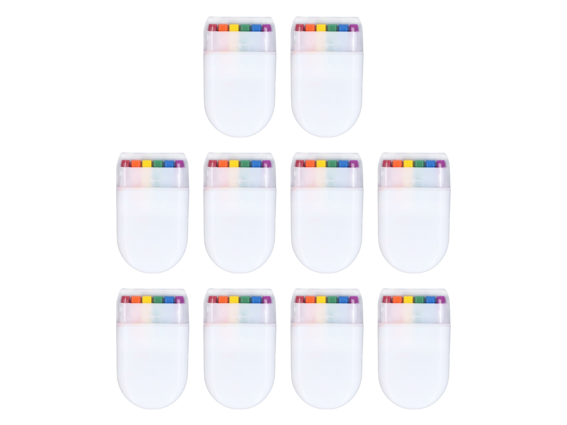 Mali 10pcs Baton de Peinture Visage Corps 6 Cores Cire Parafina Amigável Pele para Festa Gay Pride