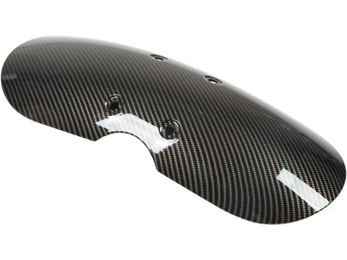 Kit de Carenagem Universal em Alumínio para Motocicletas, com Suporte para Para brisa e Motor, na Cor Prata. SFUSHOS