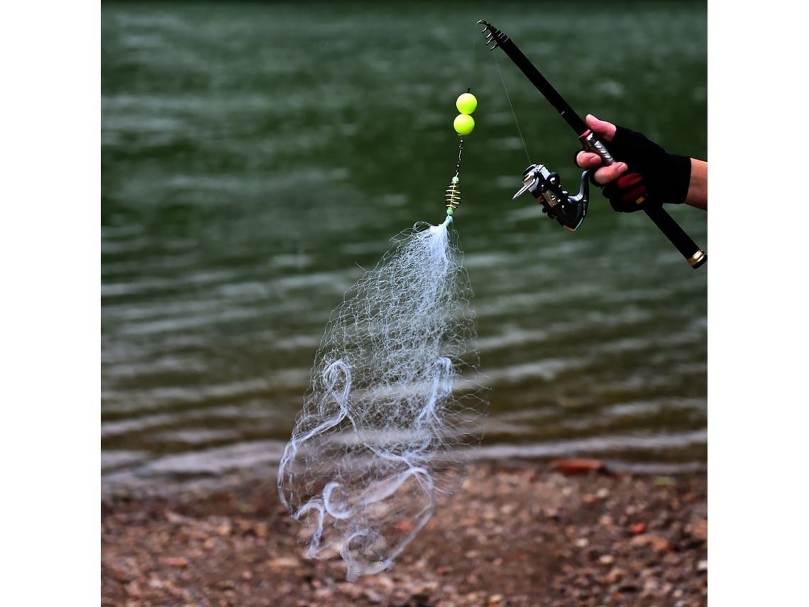 Rede de Pesca Durável para Pesca com Vara e Lançamento