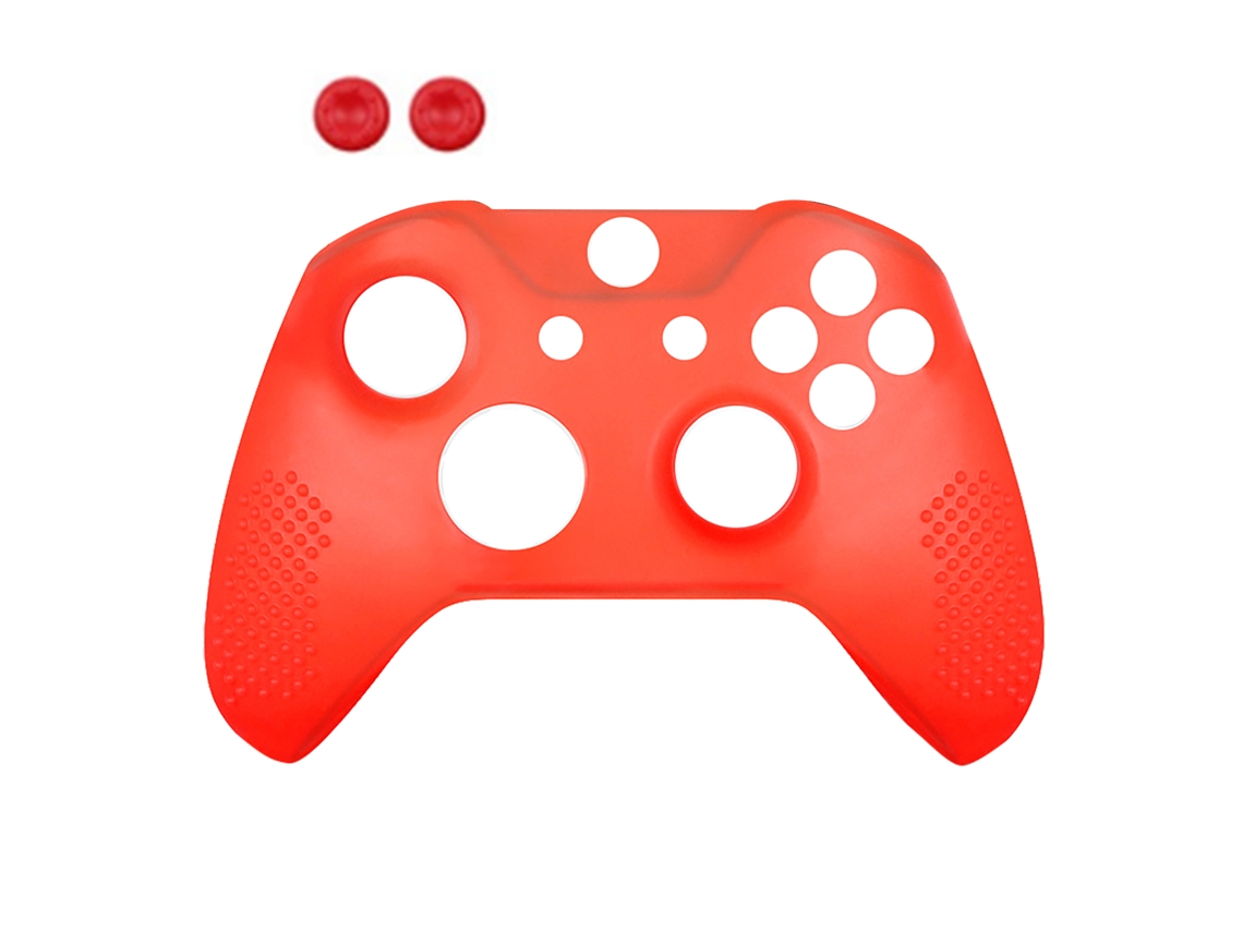 Capa de Silicone para Controlador Capa para Controlador Xbox One Slim Capa Protetora para Controlador de Jogo EOOCOO (antiderrapante, Protetora)