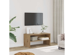 Vidaxl Móvel De Tv 80x40x40 Cm Derivados De Madeira Carvalho Artisiano