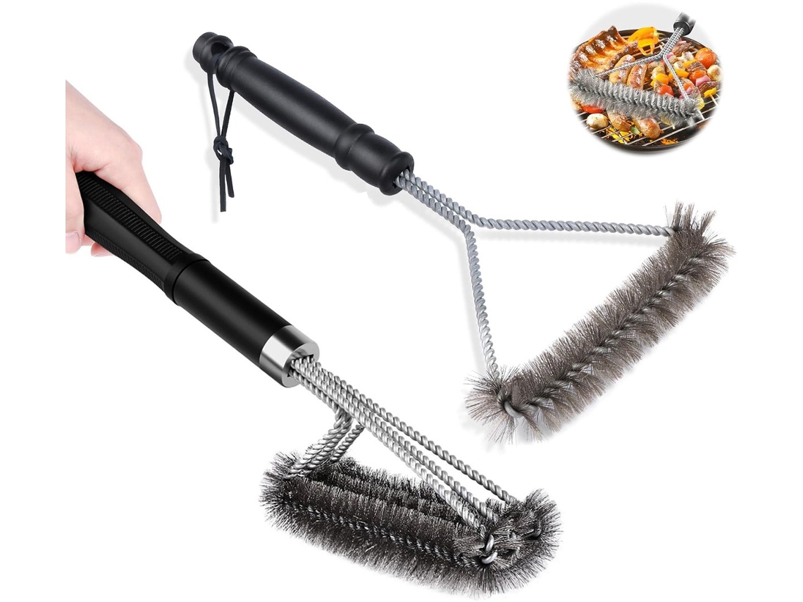 Escova de Limpeza para Grelha Aço Inoxidável 304 AQUAFORGE