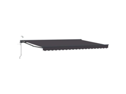 Conjunto 1 Sombra Externa Vidaxl Antracite Alumínio (5 X 3 M)