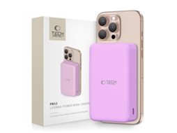 TECH PROTECT Pb12 Lifemag Power Bank Para Magsafe 20000mah Durável