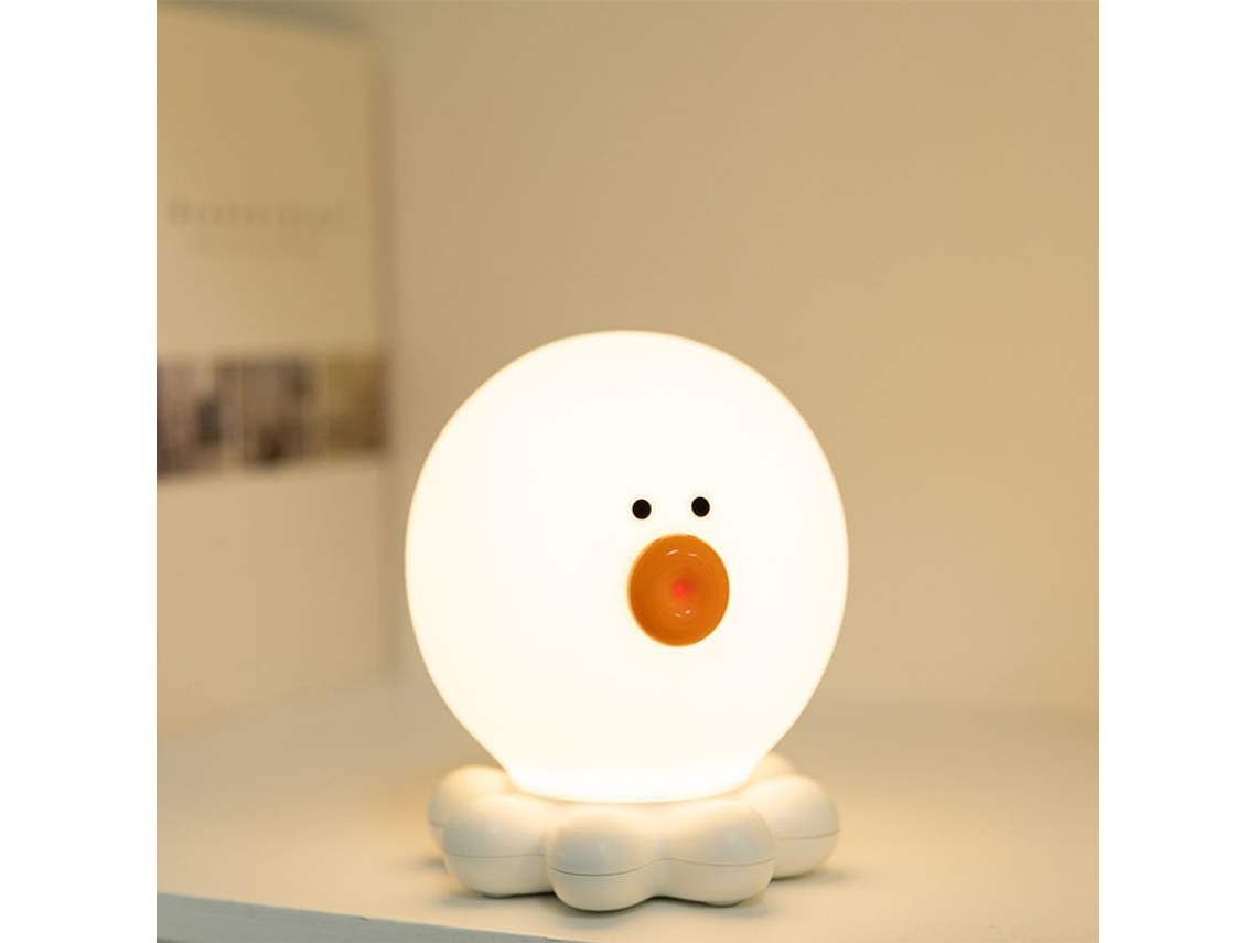 Luz Noturna De Silicone Com Usb Para Carregamento, Brinquedo Presente Para Crianças, Luz Quente Decorativa Em Forma De Polvo