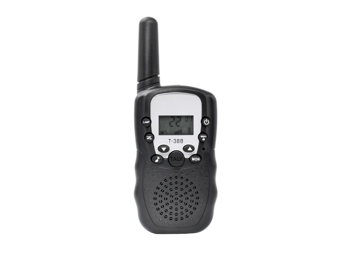 Walkie Talkie 3km Preto Brilvibera