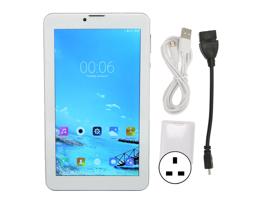 Tablet Inteligente (função De Chamada, Wi-fi De Tela Dupla) 7 Polegadas Sistema Android 10 4gb+32gb Tela Ips 1960x1080