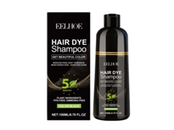 Shampoo Eelhoe para Cabelos Pretos, Hidratação Suave e Cor Natural LAXISCREED