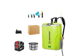 Pulverizador Elétrico, Capacidade De 20l, Pressão De 80 Psi, Conjunto De Baterias 2x588vf