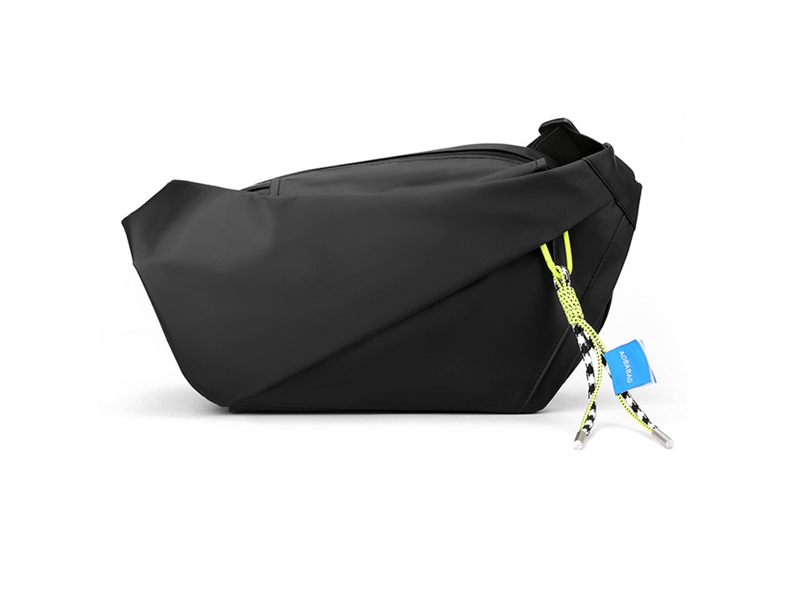 Mochila Tiracolo Tipo Tiracolo Bolsa de Ombro para Homens e Mulheres Mochila com Alça Única Preta