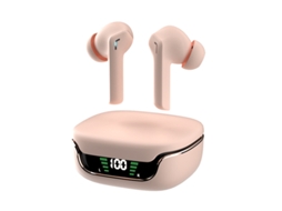 Fones De Ouvido Sem Fio, Cancelamento De Ruído Ativo Bluetooth 5.3 Fones De Ouvido Estéreo Bluetooth Com Microfone