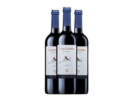 Vinho VINA CALITERRA Merlot Valle de Colchagua Reserva (0.75 L - 3 Unidades)