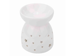 Lâmpada Aromática Cerâmica Com Queimador De Velas