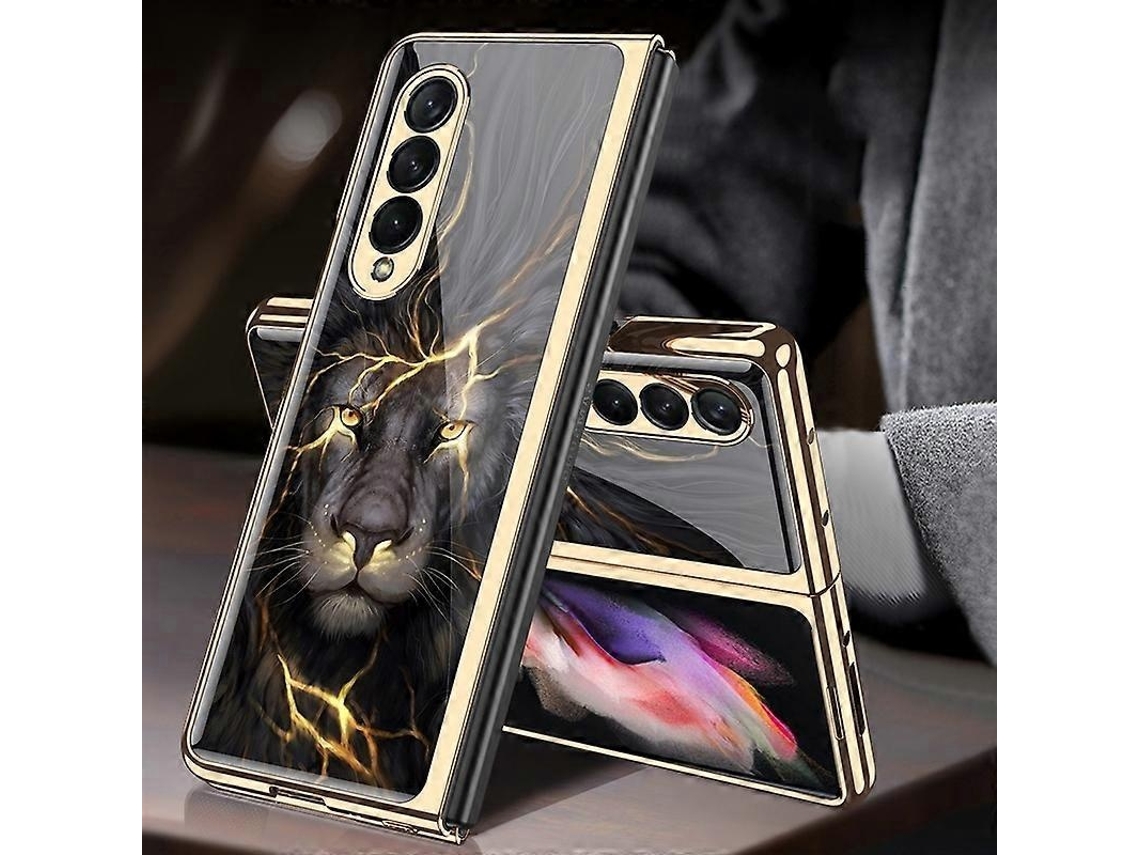 Capa Vidro Temperado Para Samsung Galaxy Z Fold3 5g, Elysve