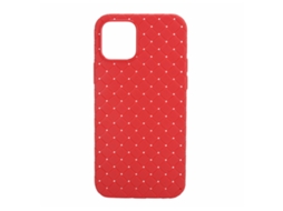 Capa LAXISCREED Iphone 12 Couro Camurça Anti impacto