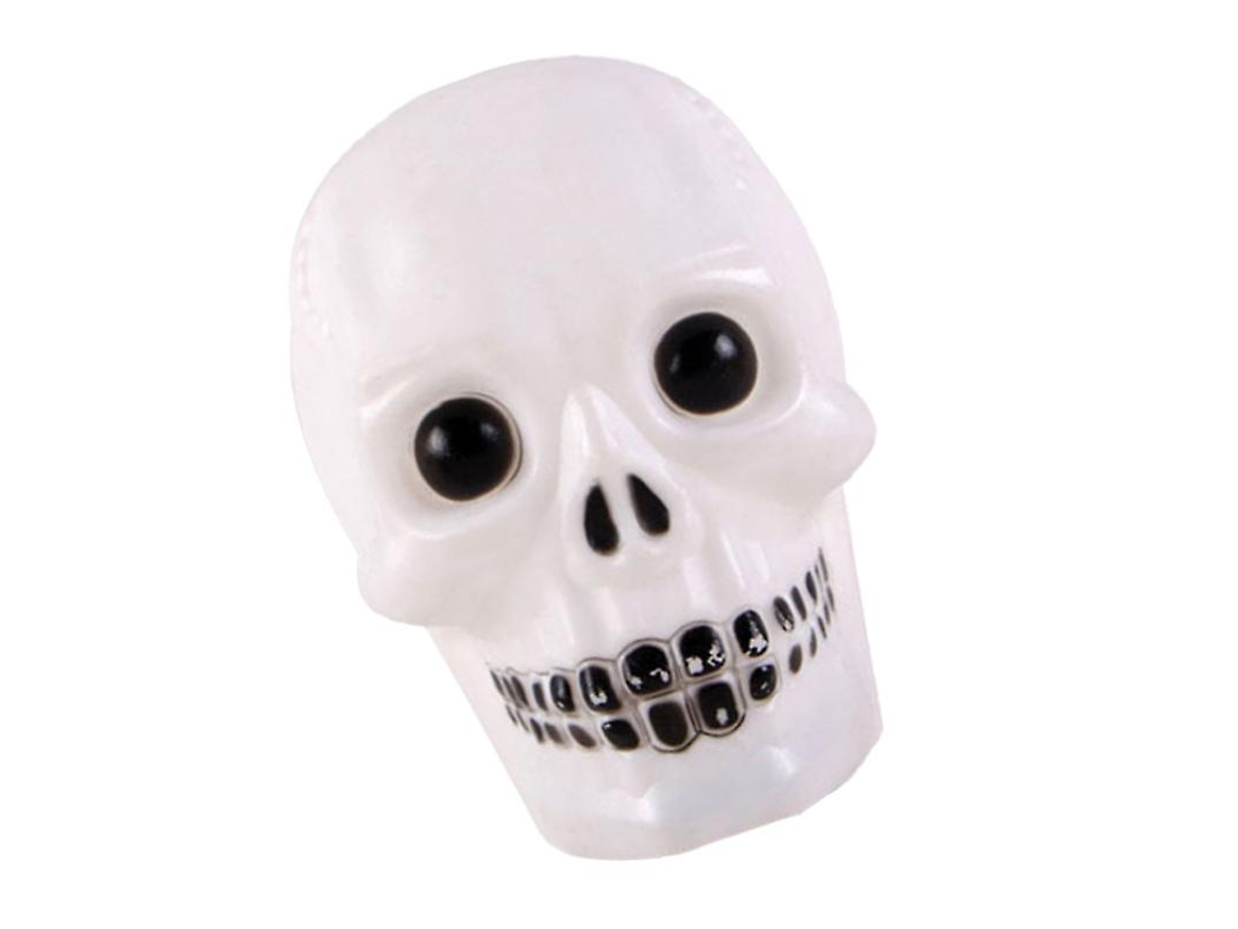 6 Peças de Luz Noturna de Caveira para Decorações de Halloween ALLINLESS