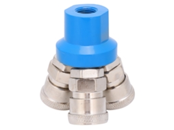 Conector Rápido De Ar 3 Vias Tee Pneumático