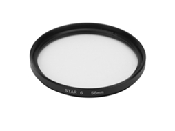 Junestar 58mm Star Lens Filter For Canon/nikon/sony/pentax/olympus/fujifilm Camera Lenses LAXISCREED