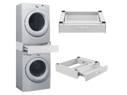 Kit de Ligação para Máquina de Lavar/Secar Roupa Buxton com Gaveta 8X60X60Cm Branco [EN.CASA]