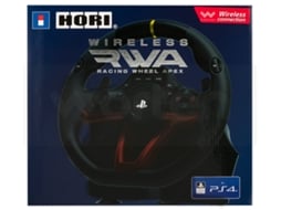 Volante + Pedais HORI Racing Wheel Apex (Wireless - PS4 - Preto)