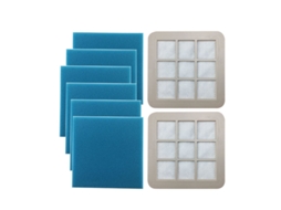 Filtro hepa com algodão para fc5225 fc5226 fc5228 fc5822 fc5823 fc5826 fc5828 fc5830 peças de reposição para aspirador de pó
