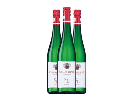 Vinho branco SCHLOSS LIESER SL Riesling Semi-seco Semi-doce Mosel (0.75 L - 3 Unidades)
