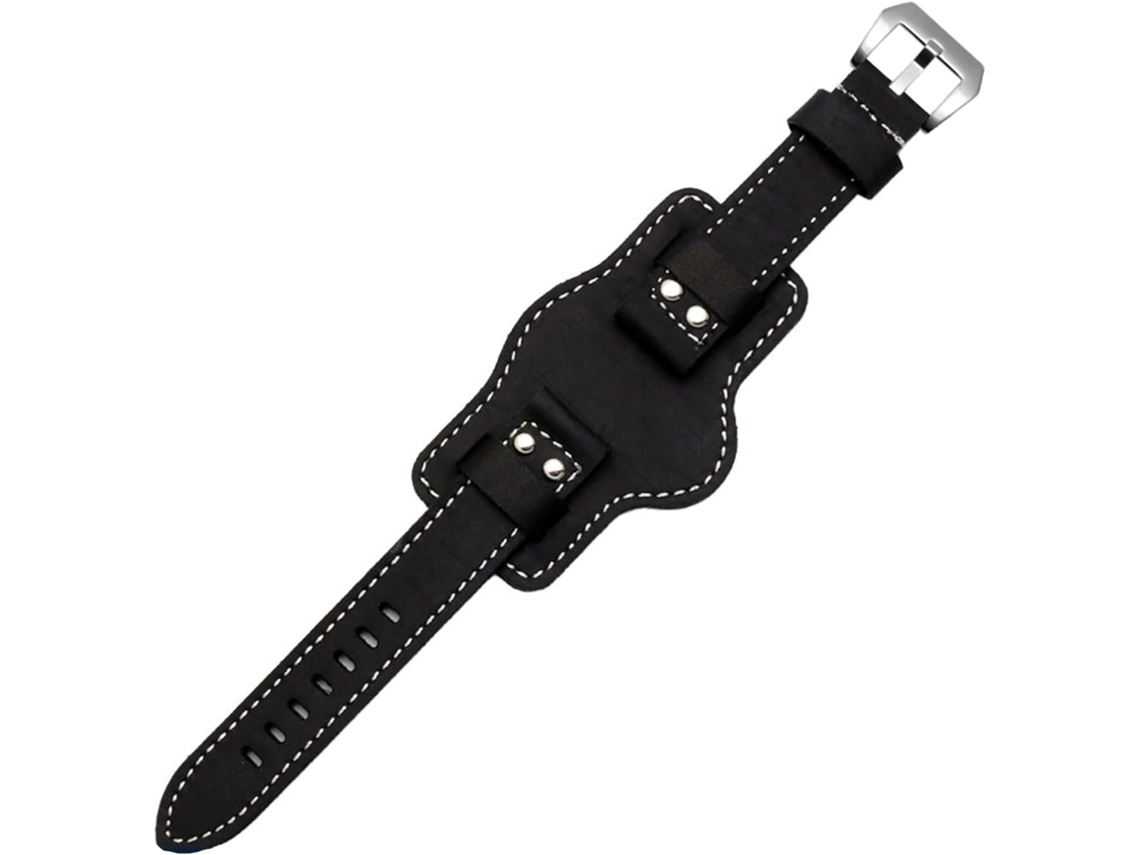 Pulseira de Couro para 20 a 22 Mm Alta Qualidade Resistente | S/MARCA