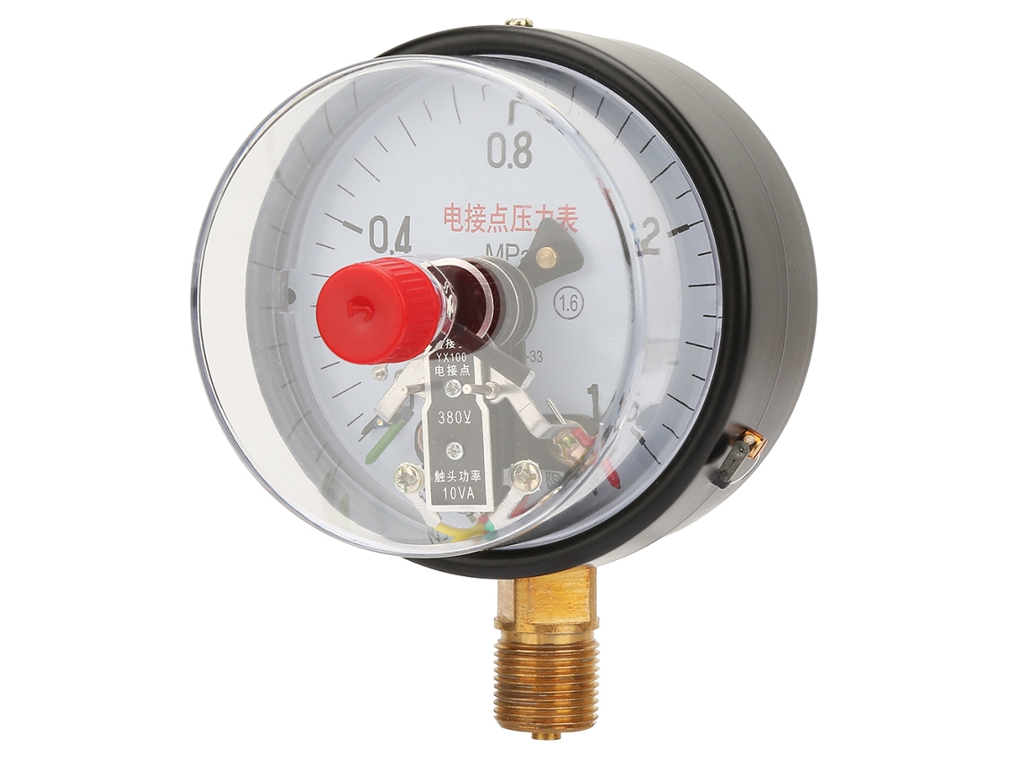 Manômetro De Pressão Com Contato Elétrico 0-1.6mpa