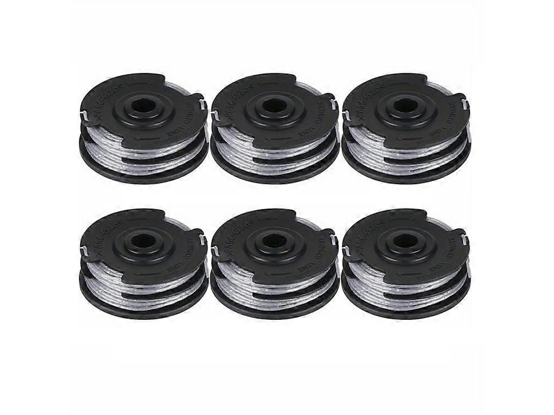 Conjunto De 6 Bobinas Para Aparador De Relva, Compatível Com Bosch Art F016800351, Peça De Reposição Para Corte E Manutenção De Relvado